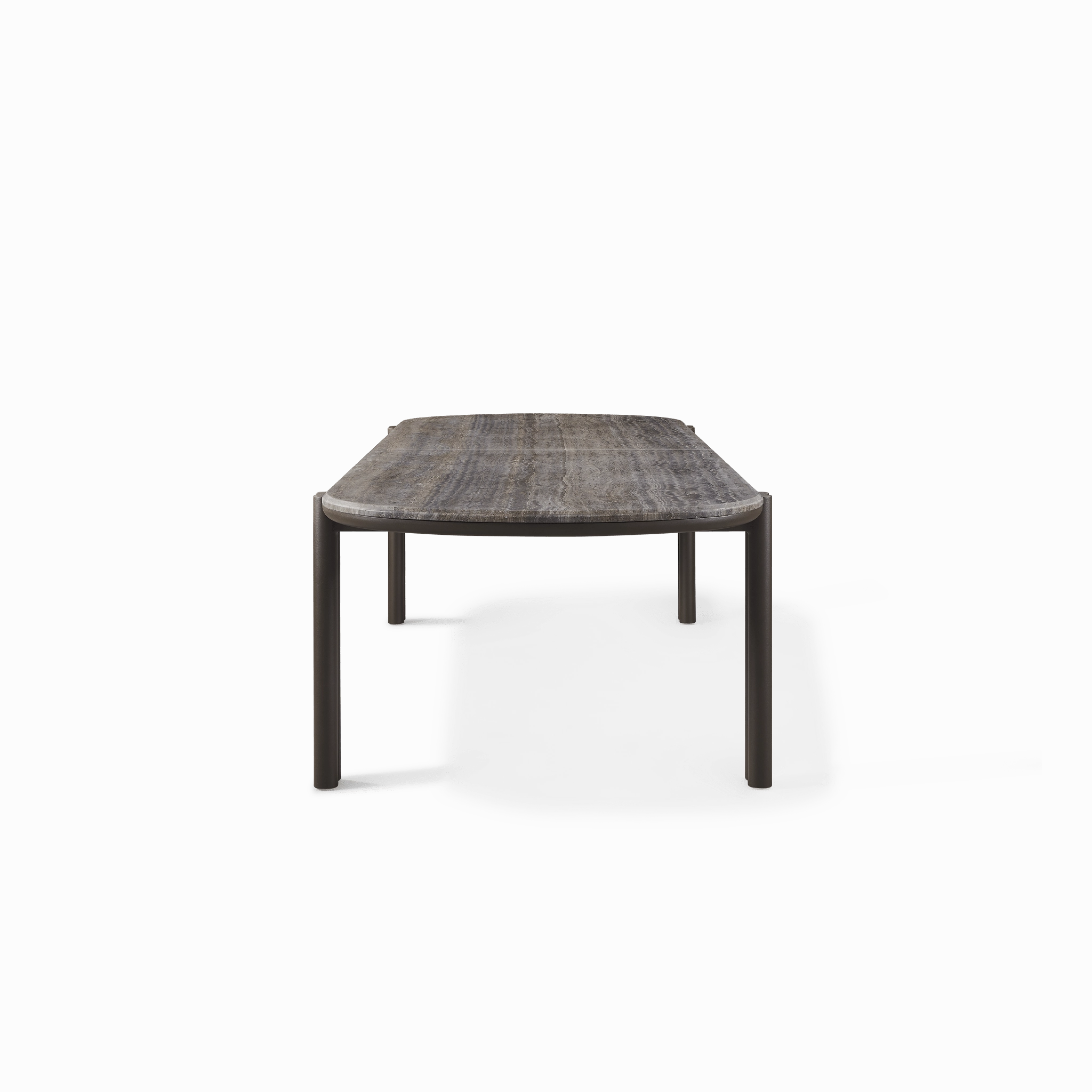 Cove Aluminum Pill Dining Table