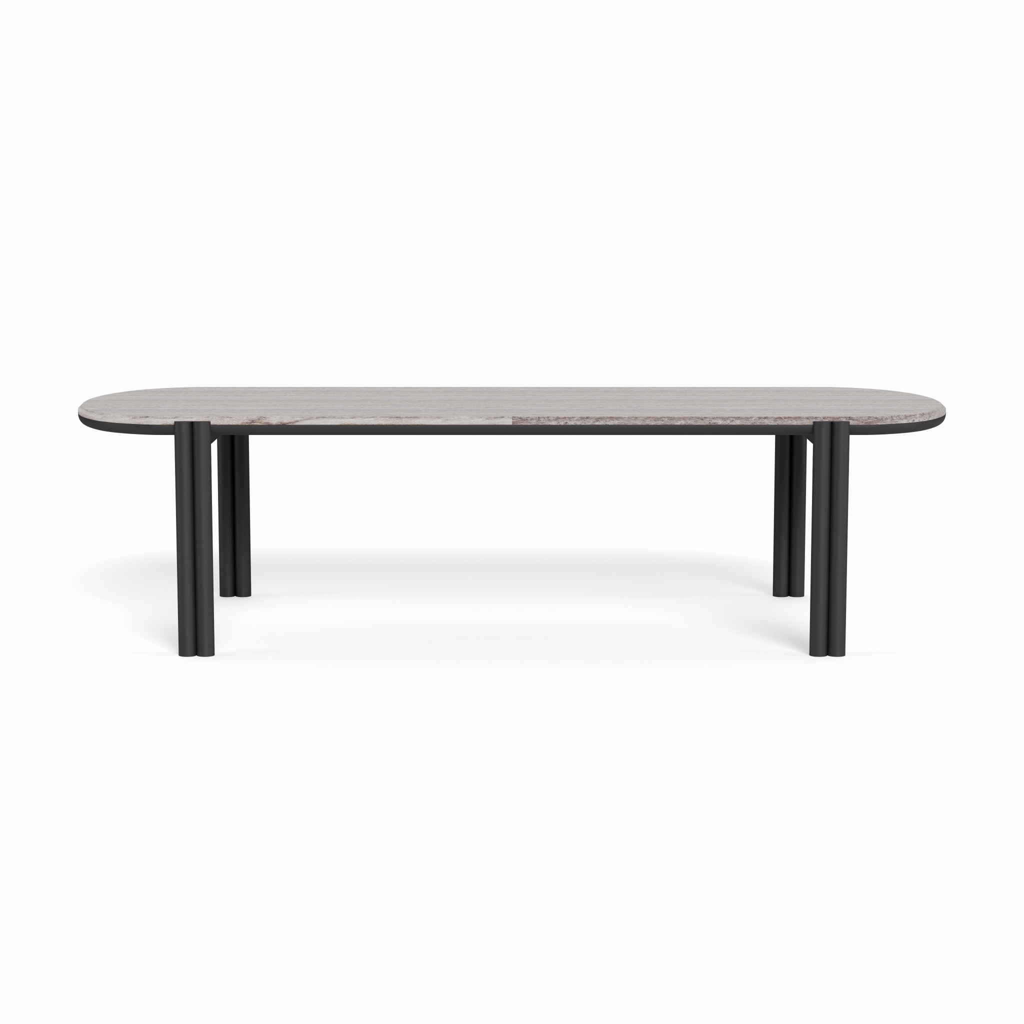 Cove Aluminum Pill Dining Table