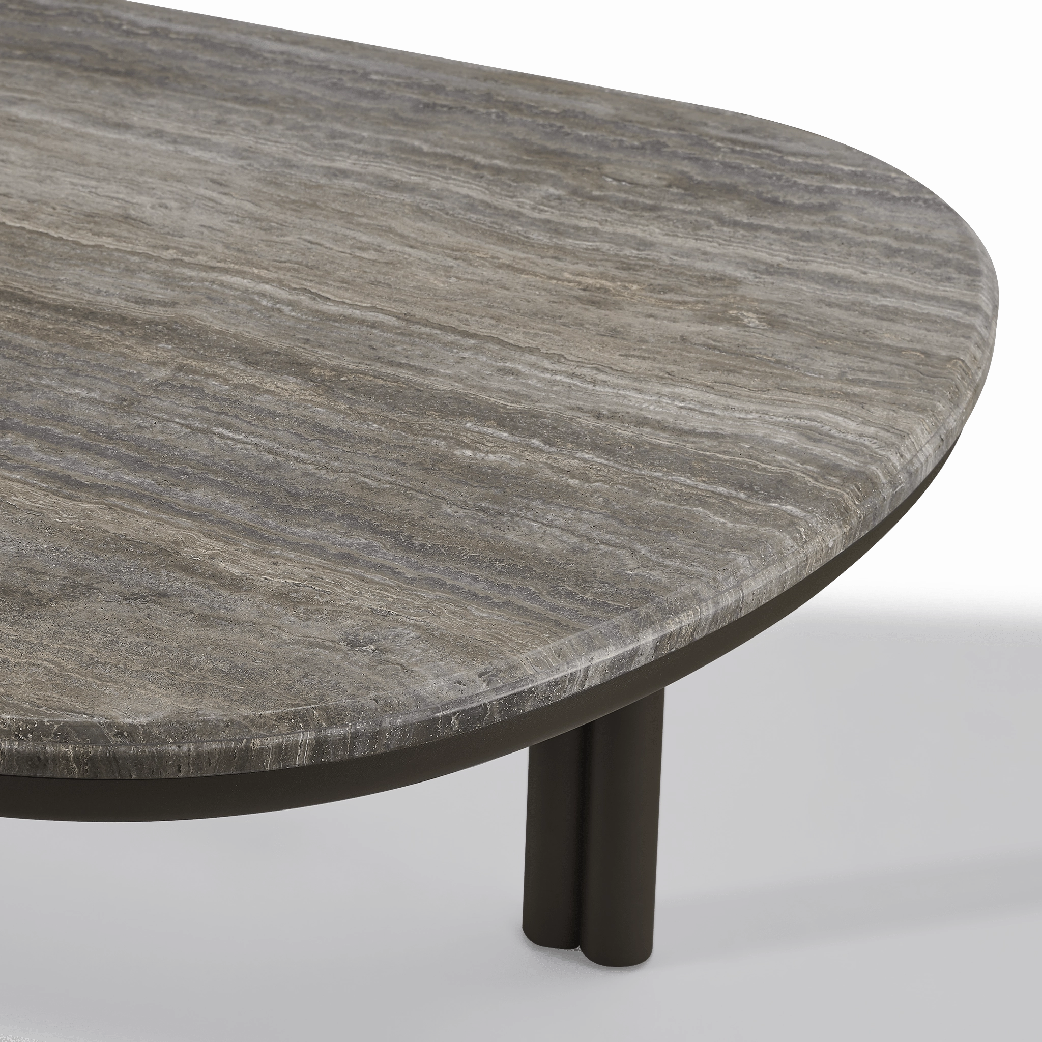Cove Aluminum Pill Dining Table