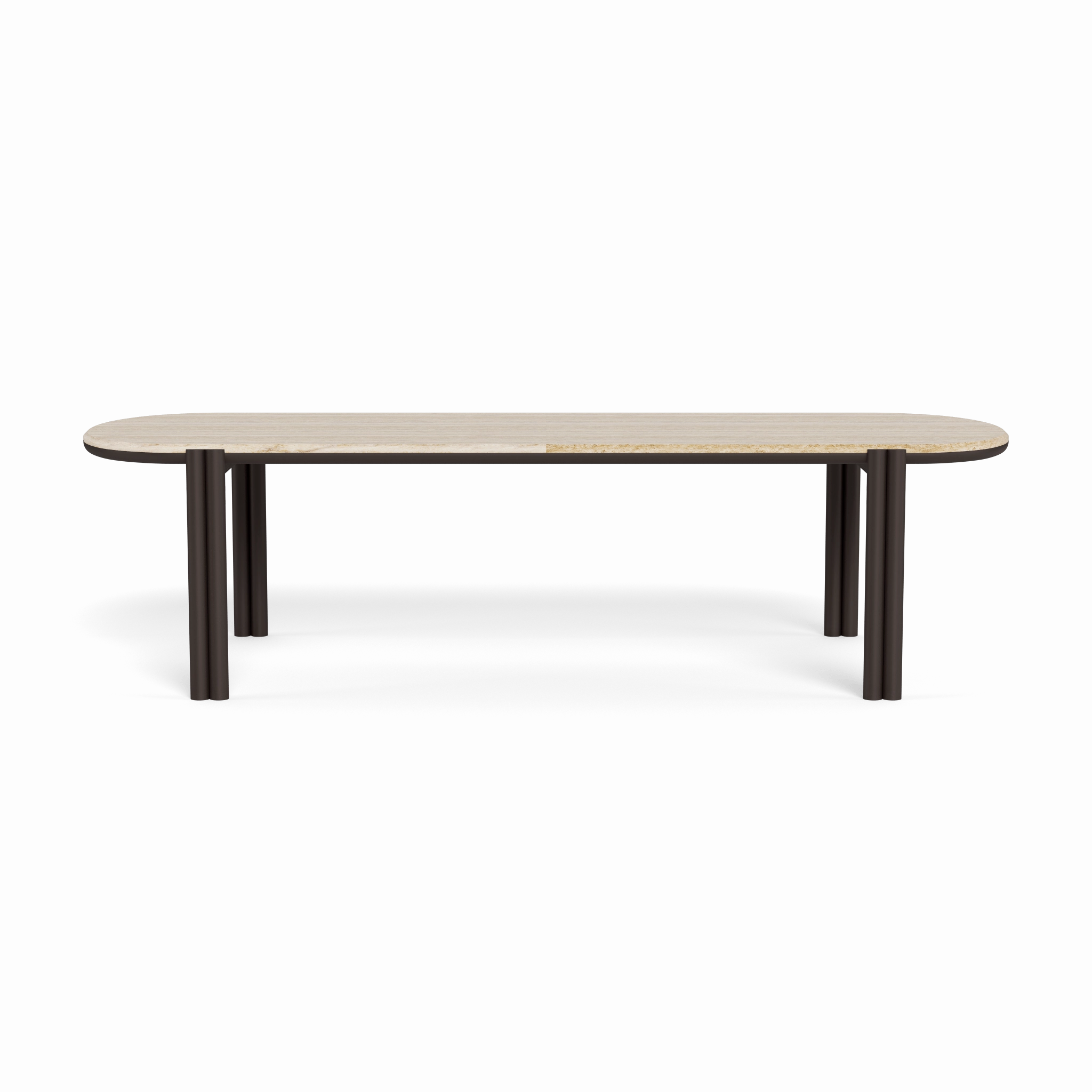 Cove Aluminum Pill Dining Table