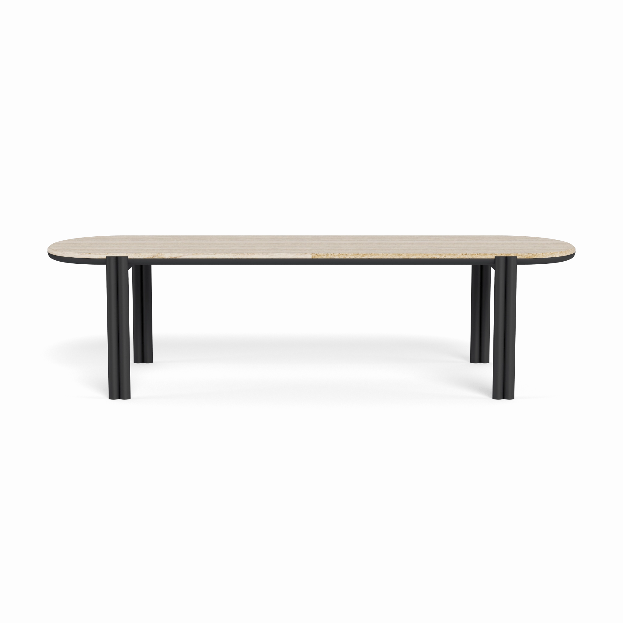 Cove Aluminum Pill Dining Table