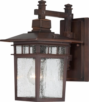 Cove Neck One Light Wall Lantern Rustic BronzeOutdoor wall sconces with motion sensor