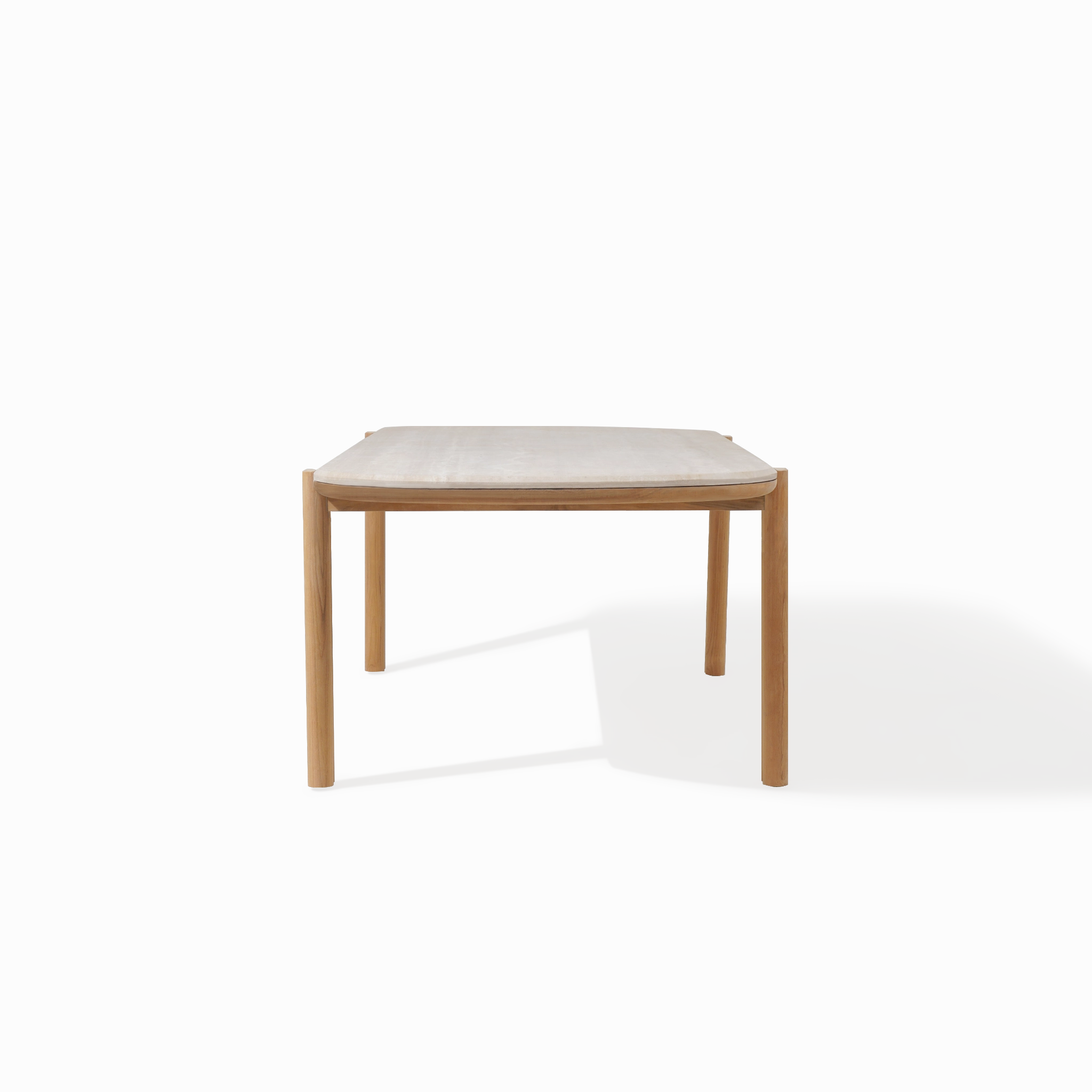 Cove Teak Pill Dining Table