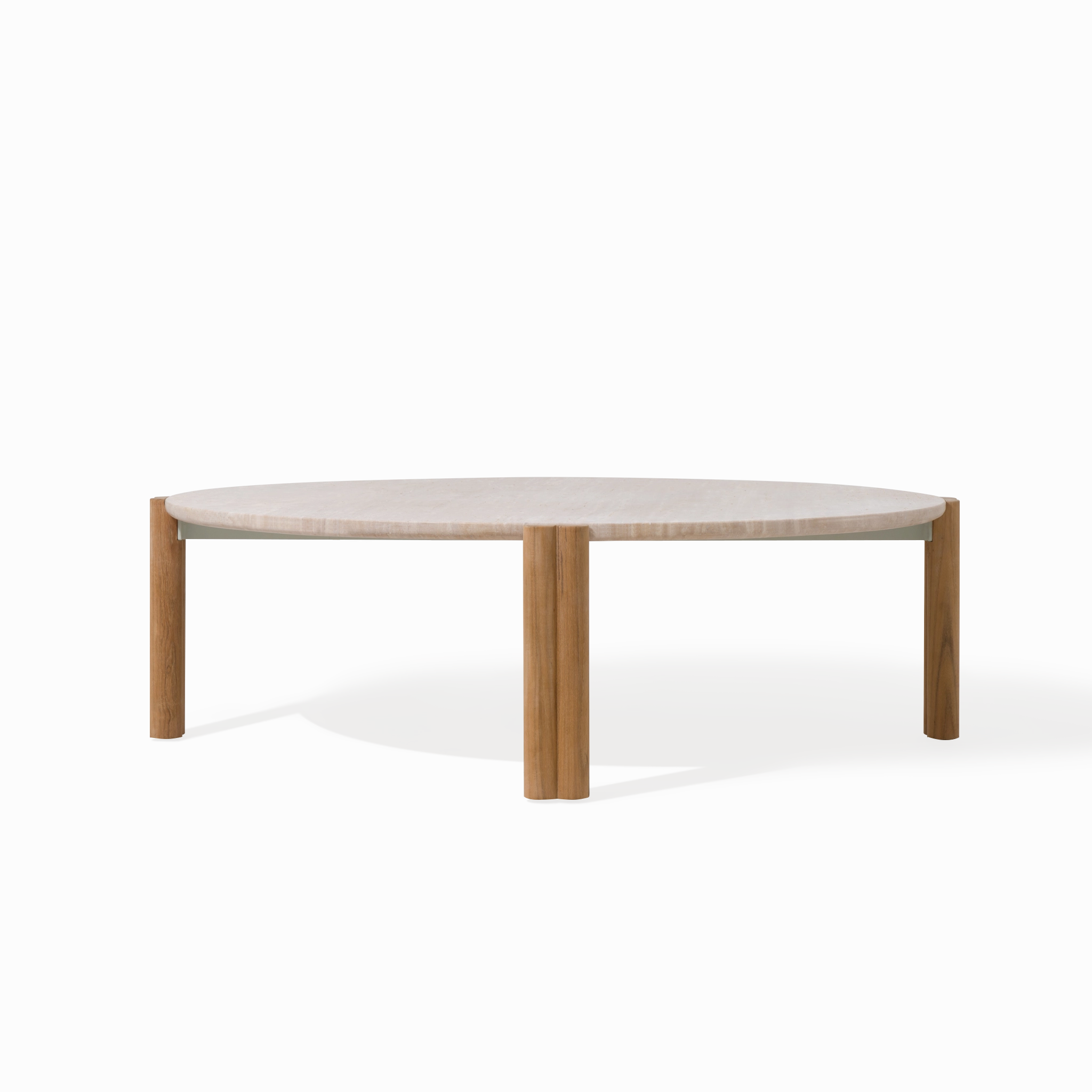 Cove Teak Round Coffee Table