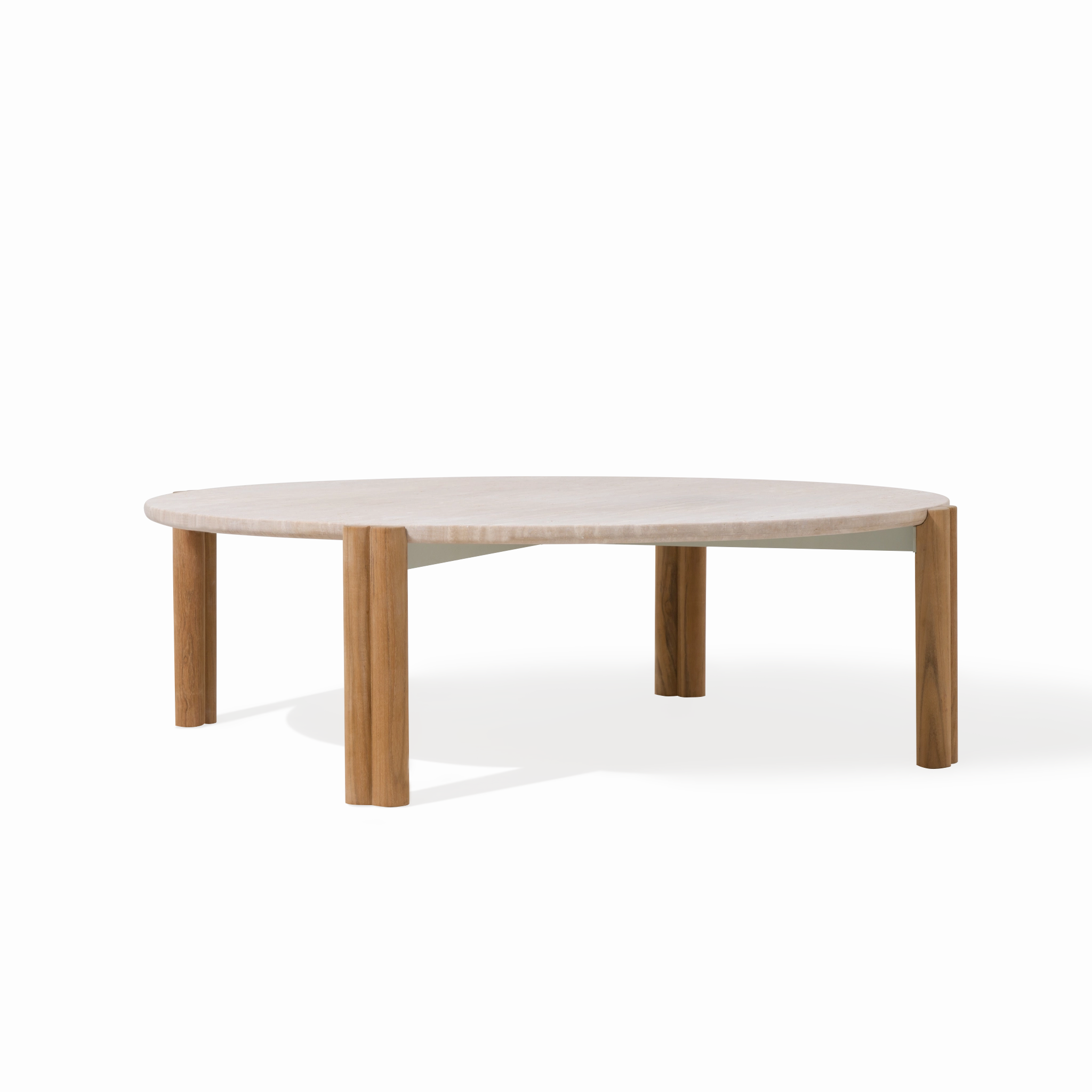 Cove Teak Round Coffee Table