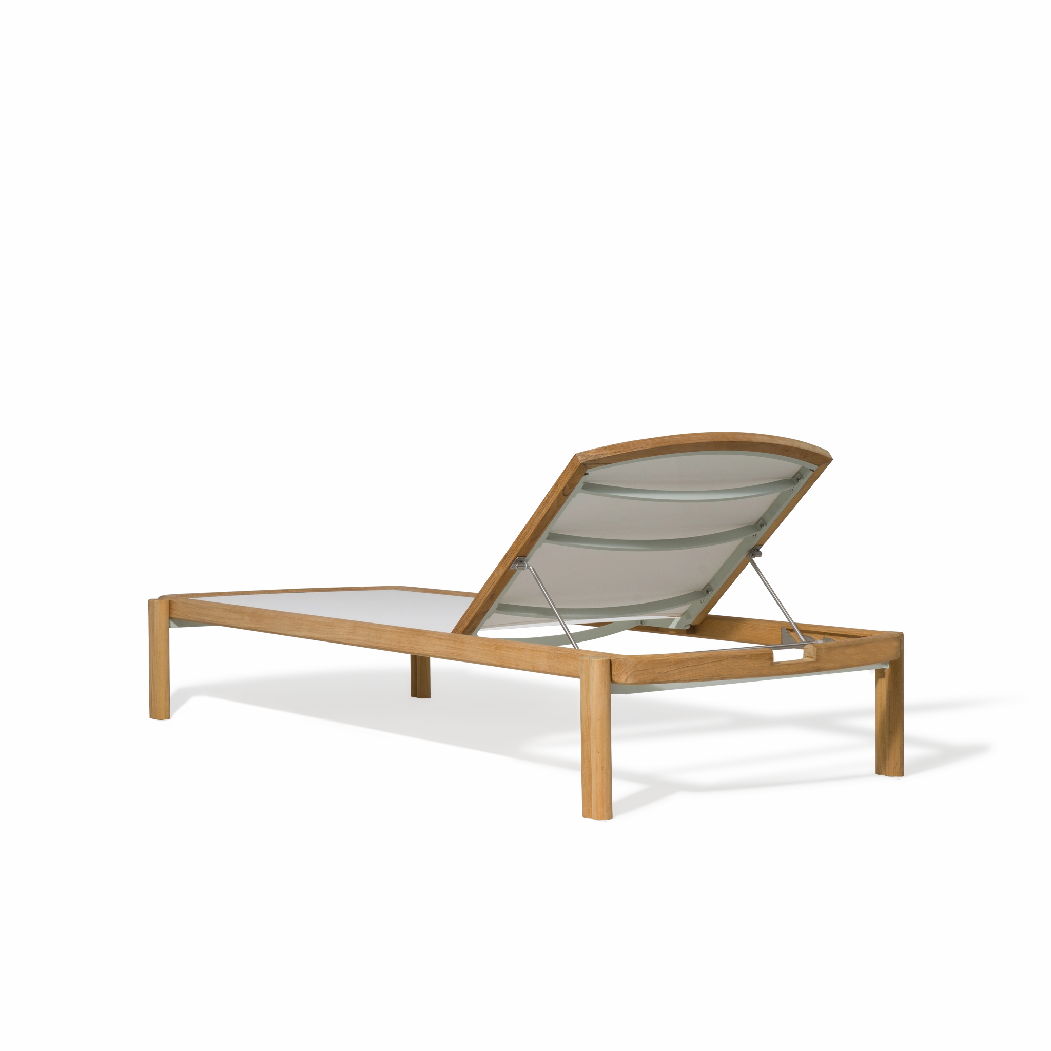 Cove Teak Stacking Sun Lounge
