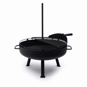 Cowboy Fire Pit Grill | 23" durable outdoor garden light fixtures