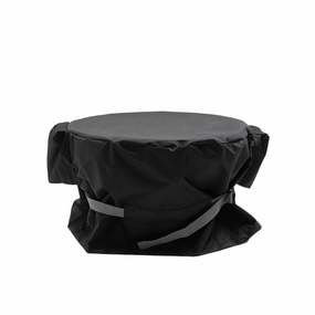 Cowboy Fire Pit Grill Cover heavy-duty garden utility cart with handle