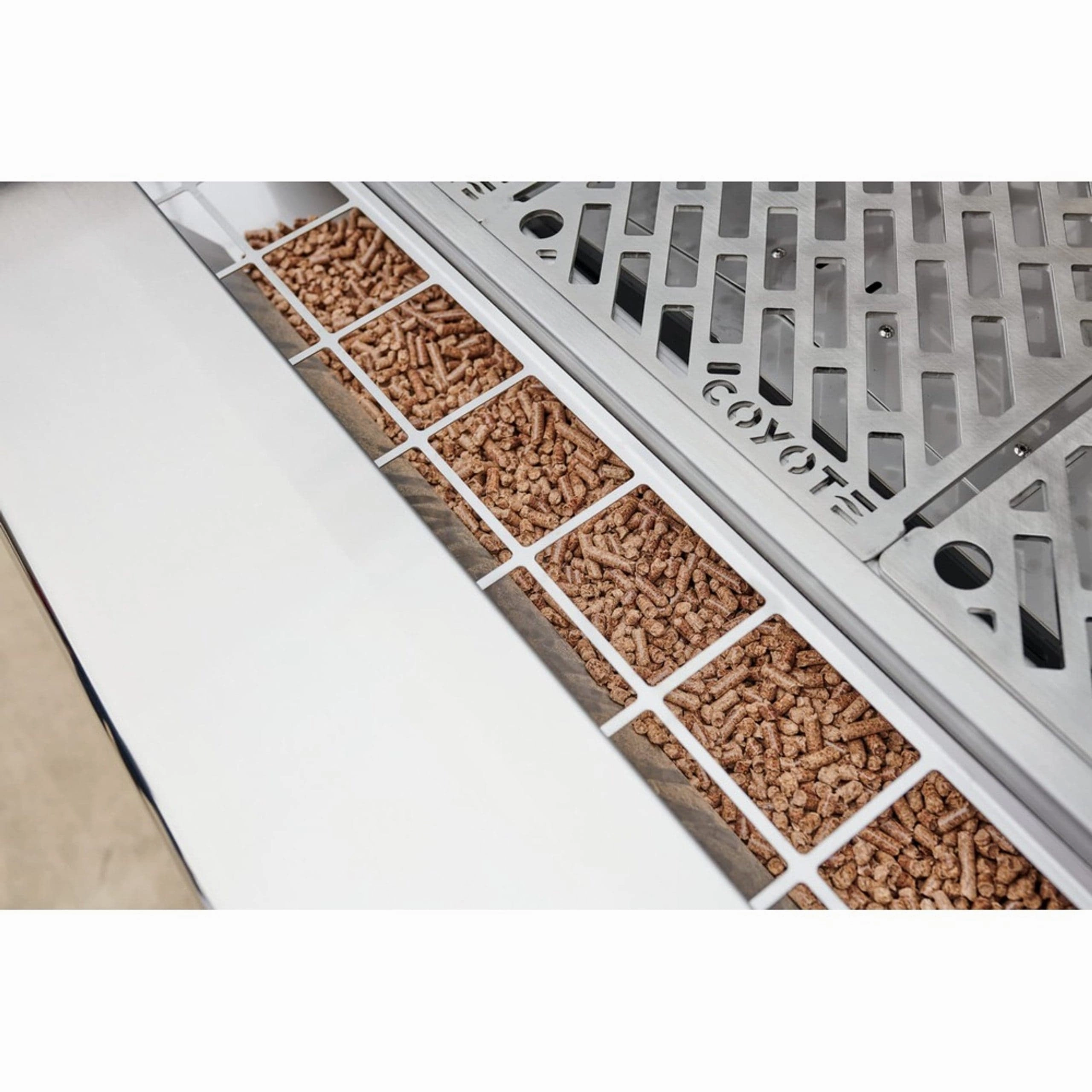 Coyote 28-inch Freestanding Stainless Steel Pellet Grill C1P28-FS