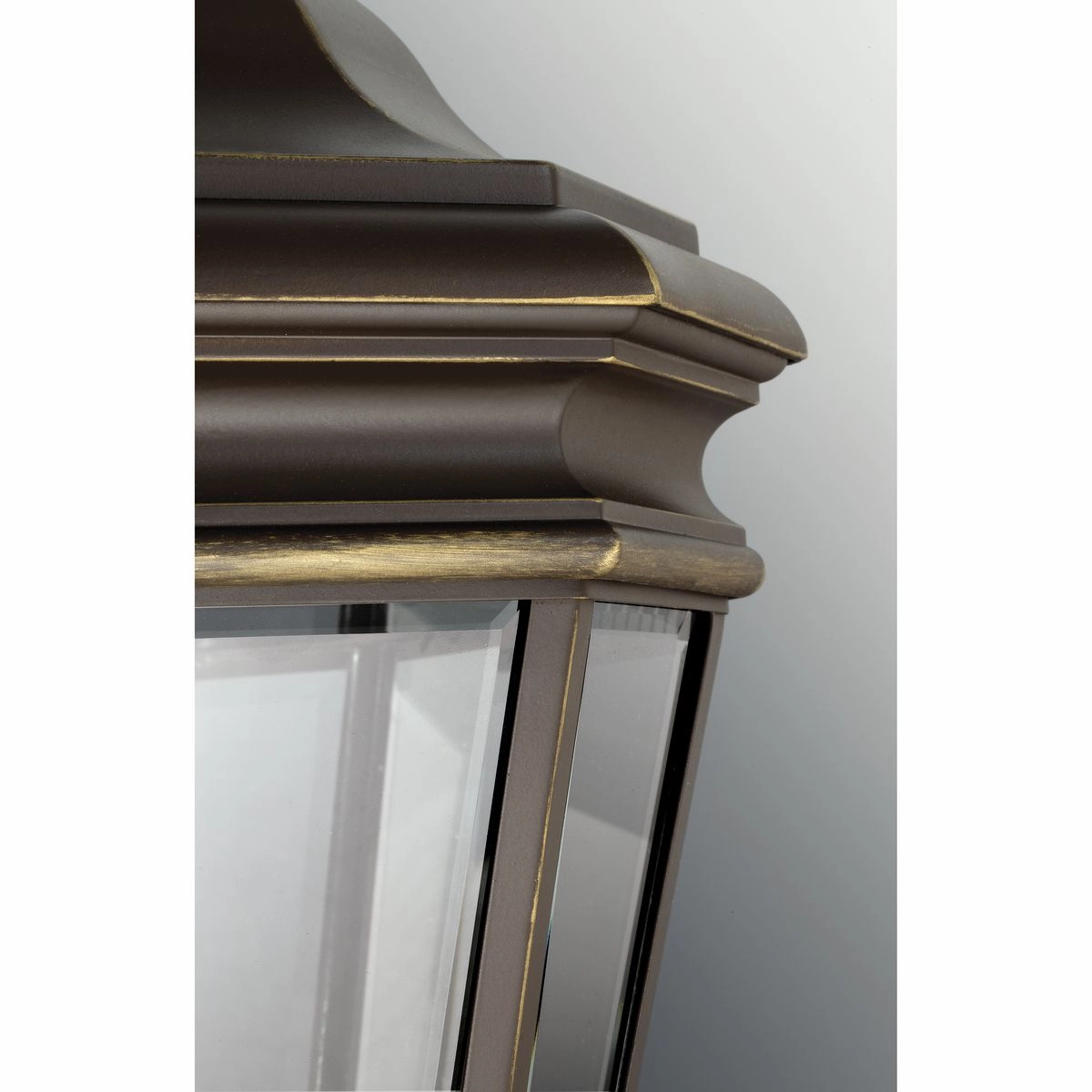 Crawford Three Light Large Wall Lantern Oil Rubbed Bronze