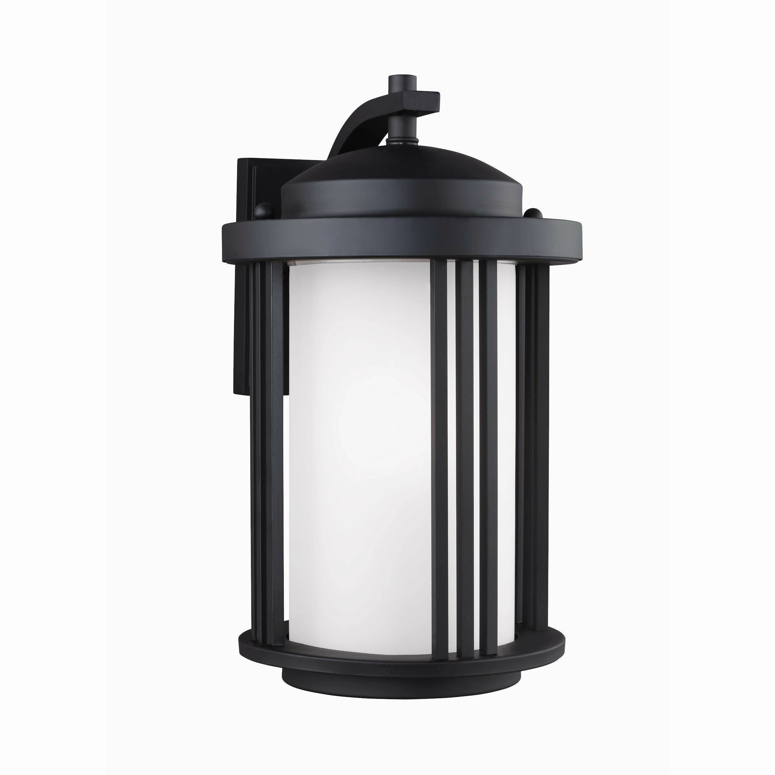 Crowell Medium 1-Light Outdoor Wall Light (with Bulb)Weatherproof outdoor lighting