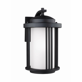 Crowell Medium 1-Light Outdoor Wall Light (with Bulb)Weatherproof outdoor lighting