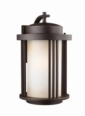 Crowell One Light Outdoor Wall Lantern Antique BronzeOutdoor wall sconces with motion sensor