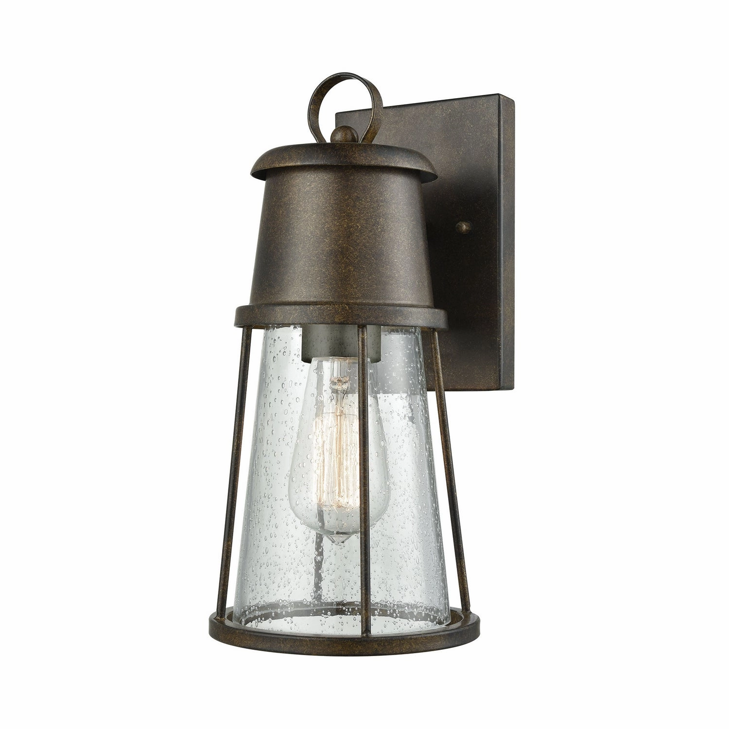 Crowley One Light Outdoor Wall Sconce Hazelnut BronzeOutdoor wall sconces with motion sensor