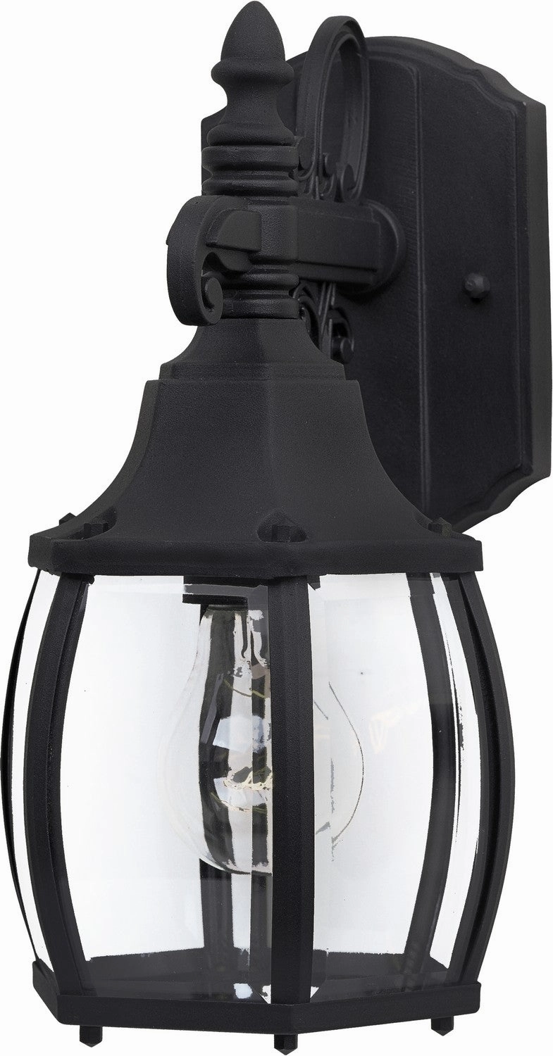 Crown Hill One Light Outdoor Wall Lantern Black