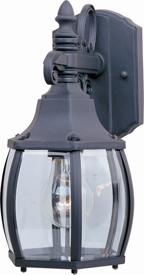 Crown Hill One Light Outdoor Wall Lantern BlackOutdoor wall sconces with motion sensor