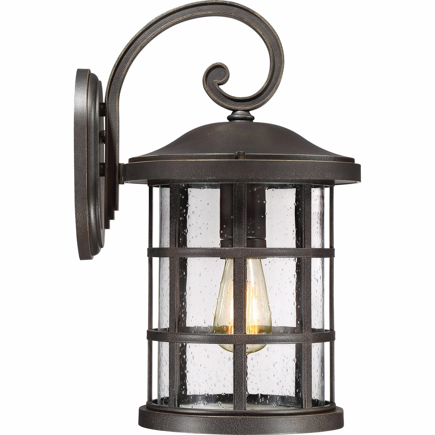 Crusade One Light Outdoor Wall Lantern Palladian Bronze