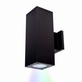Cube Arch LED Wall Light BlackOutdoor wall sconces with motion sensor