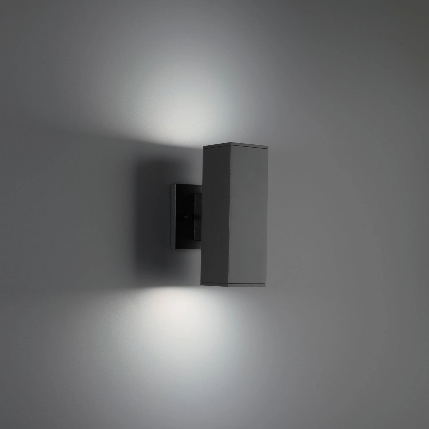 Cubix LED Wall Sconce BlackOutdoor wall sconces with motion sensor