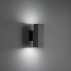 Cubix LED Wall Sconce BlackOutdoor wall sconces with motion sensor