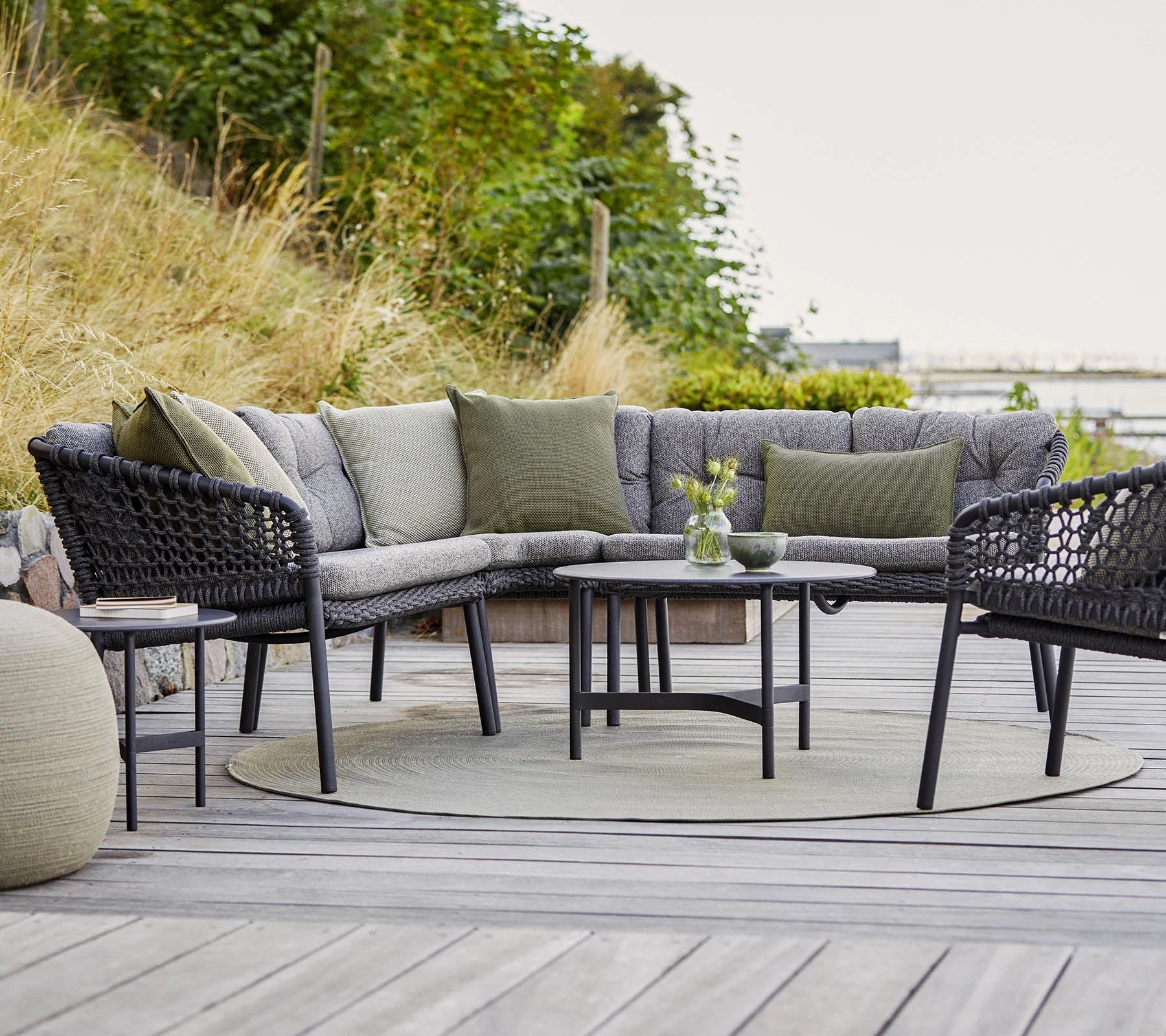 Cushion set, Ocean 2-seater sofa left/right module