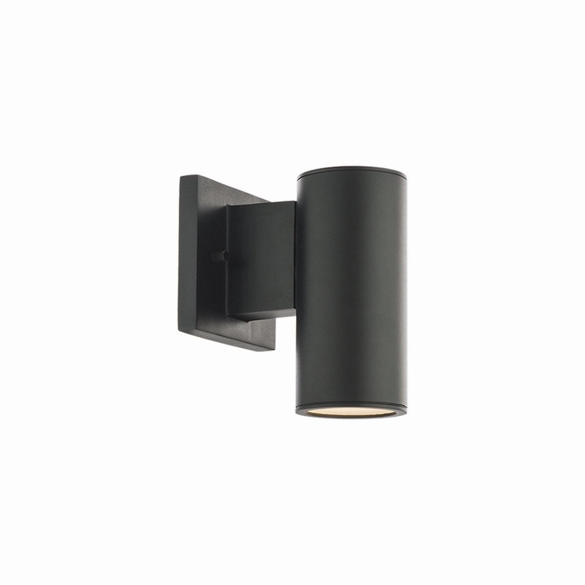 Cylinder LED Wall Sconce BlackOutdoor wall sconces with motion sensor
