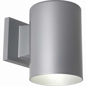 Cylinder One Light Wall Lantern Metallic GrayOutdoor wall sconces with motion sensor