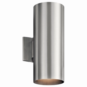Cylinders 2-Light Outdoor Wall LightWeatherproof outdoor lighting