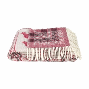 Dalarna Rd Wool Blanket durable outdoor garden light fixtures