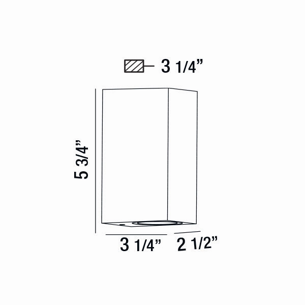 Dale LED Outdoor Wall Mount Marine Grey