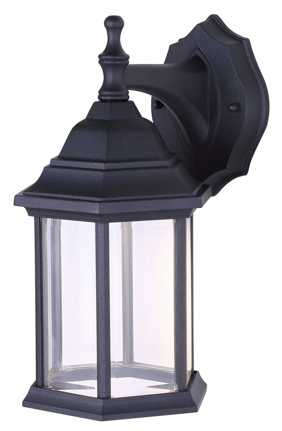Dane LED Outdoor Down Light BlackOutdoor wall sconces with motion sensor
