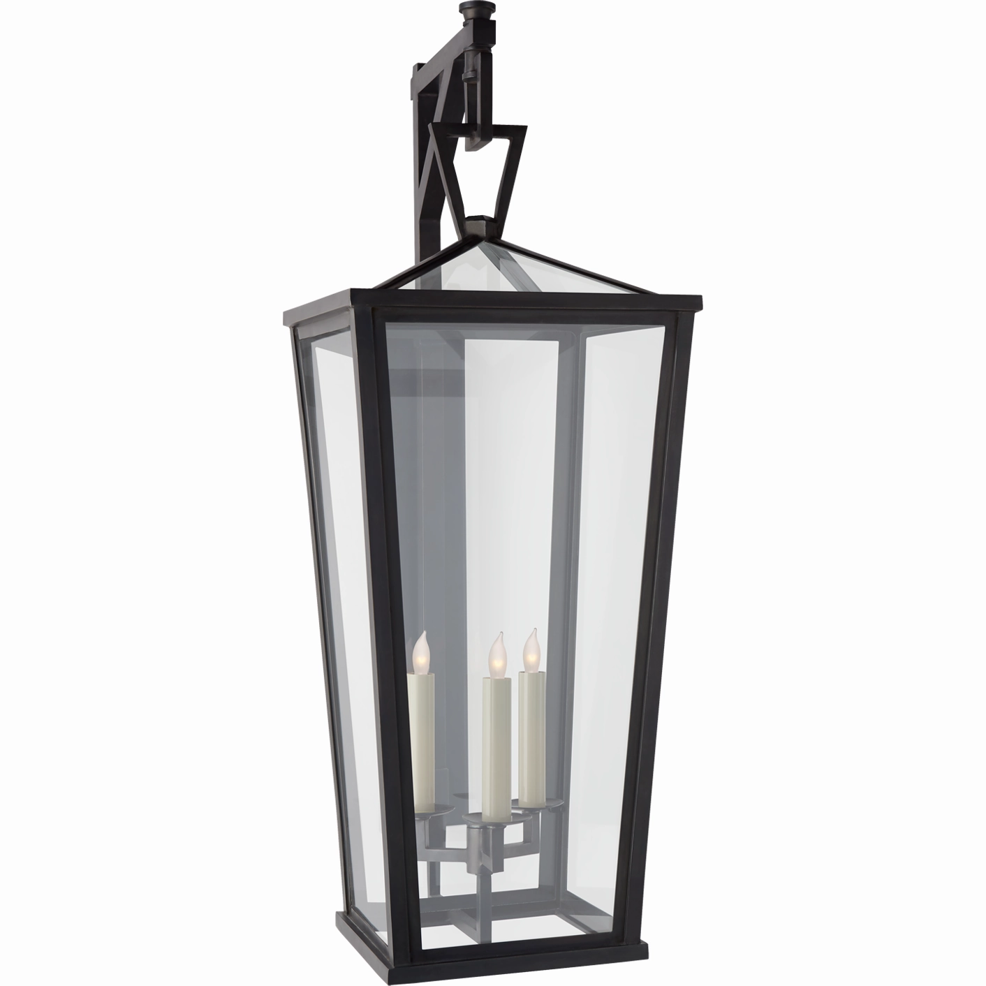 Darlana Grande Tall Bracketed Wall LanternWeatherproof outdoor lighting