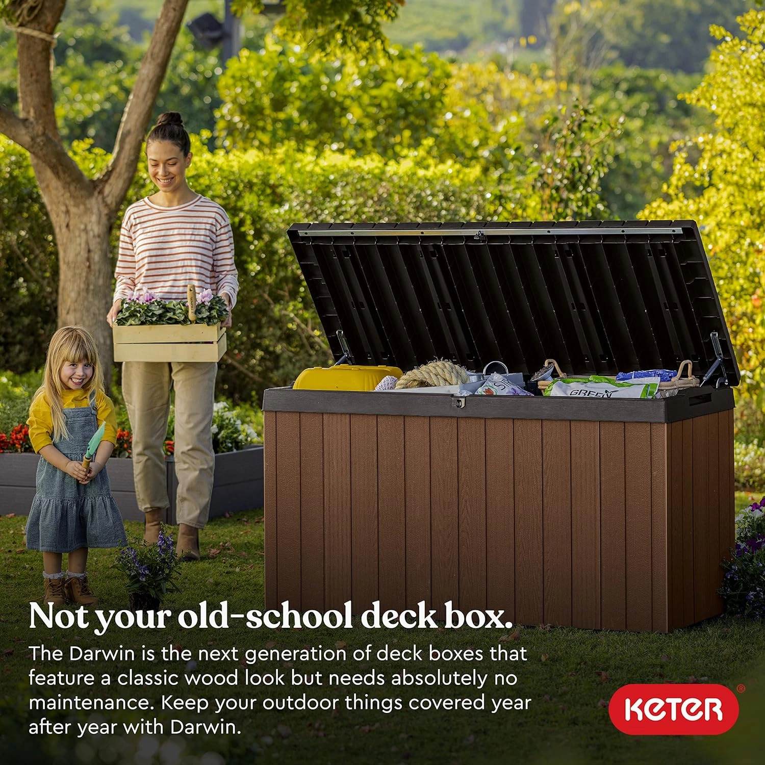 Darwin Deck Box 570L Brown