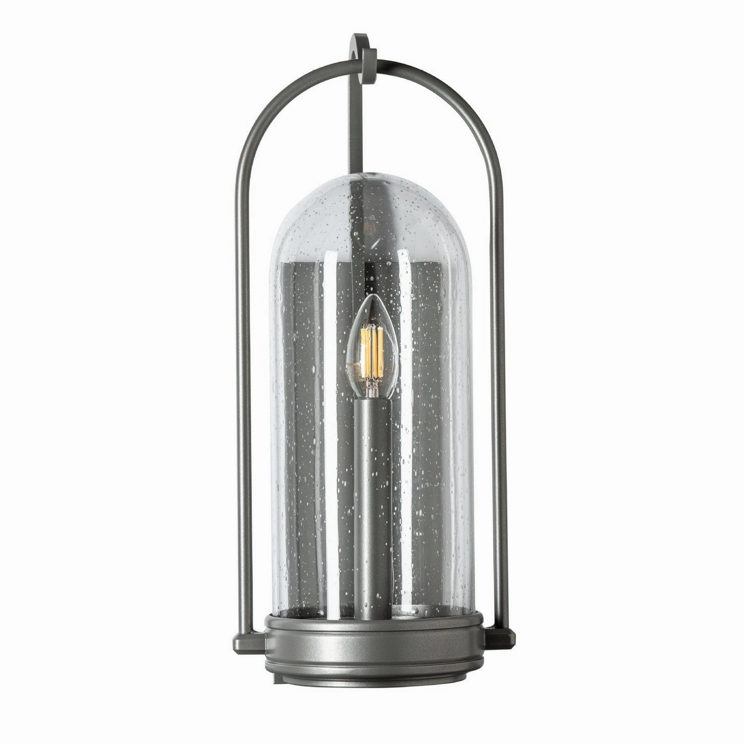 Davis One Light Outdoor Wall Sconce Coastal Burnished Steel
