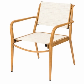 Click Outdoor Dining Chair w/ Armrestsoutdoor patio dining furniture set
