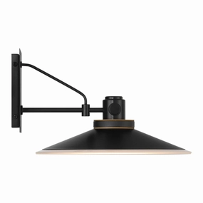 Deckard 14" 1-Light Outdoor Wall LightWeatherproof outdoor lighting