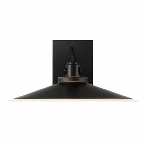 Deckard LED Wall Sconce Gold-BlackOutdoor wall sconces with motion sensor