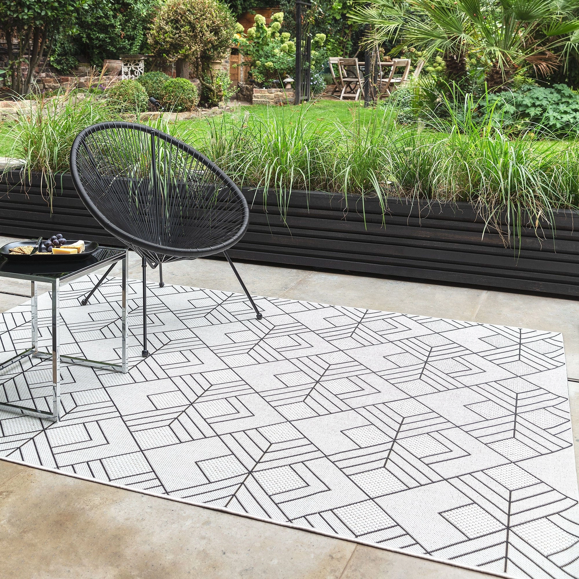 Deco Ivory - Patio Rug PAT16