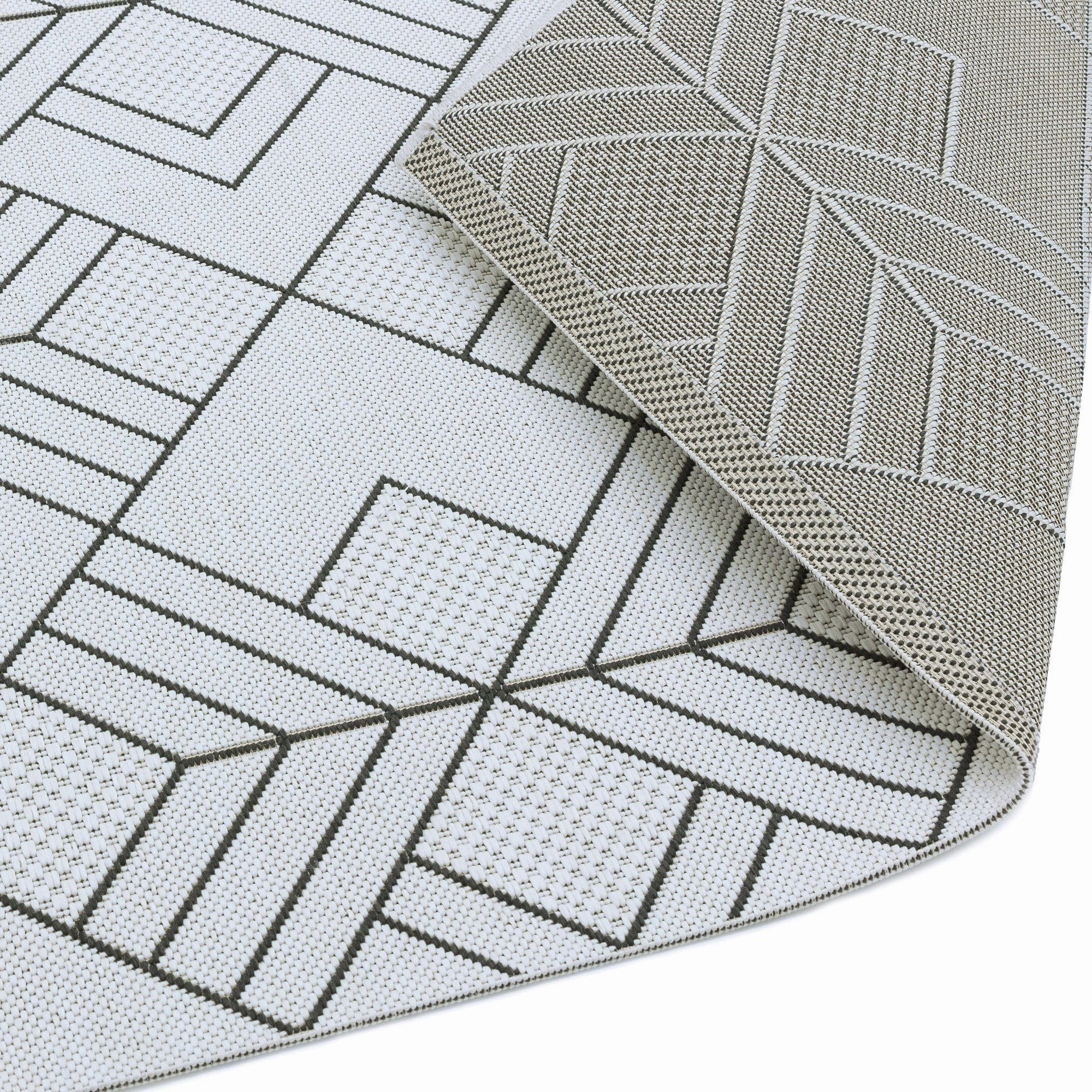 Deco Ivory - Patio Rug PAT16
