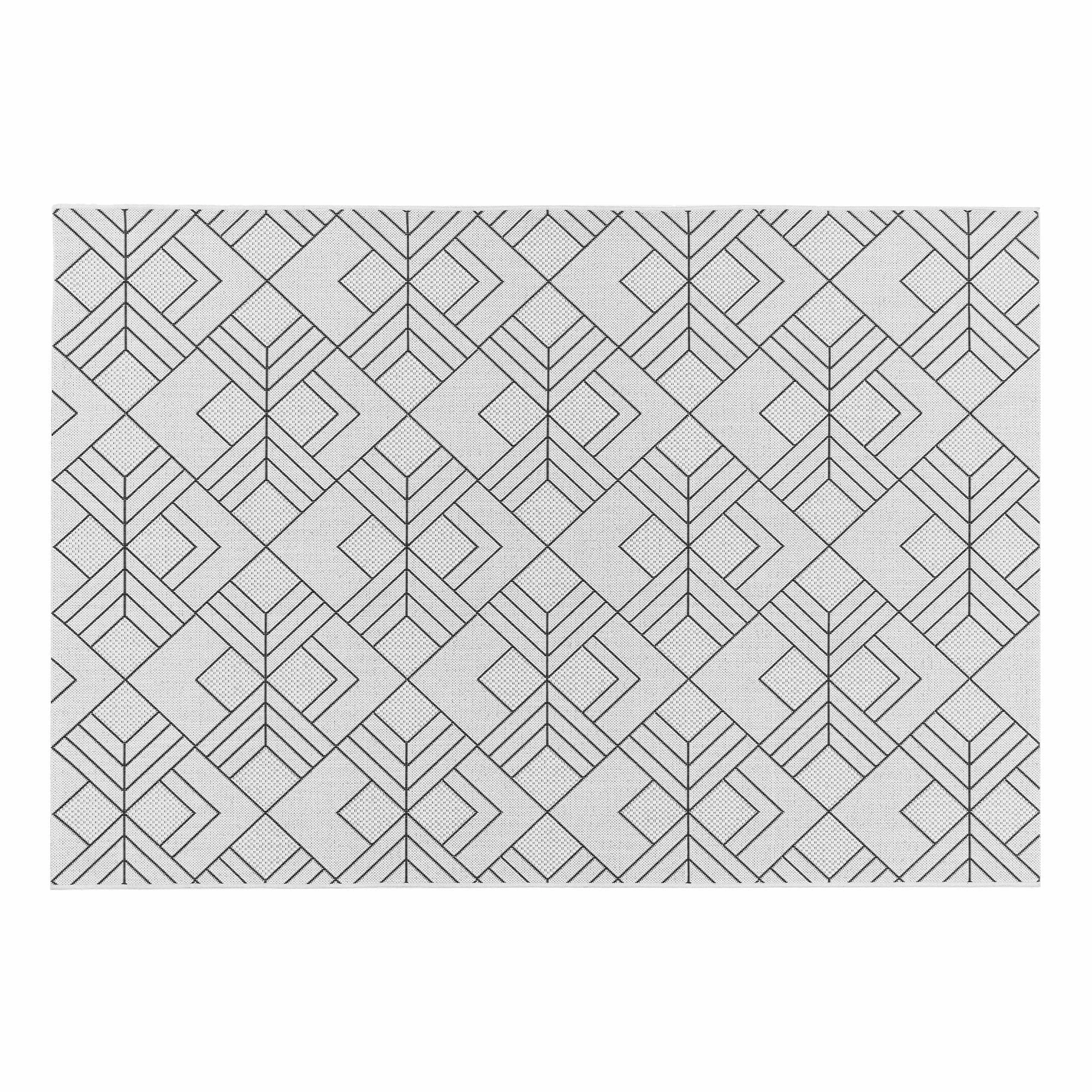 Deco Ivory - Patio Rug PAT16waterproof outdoor patio rug
