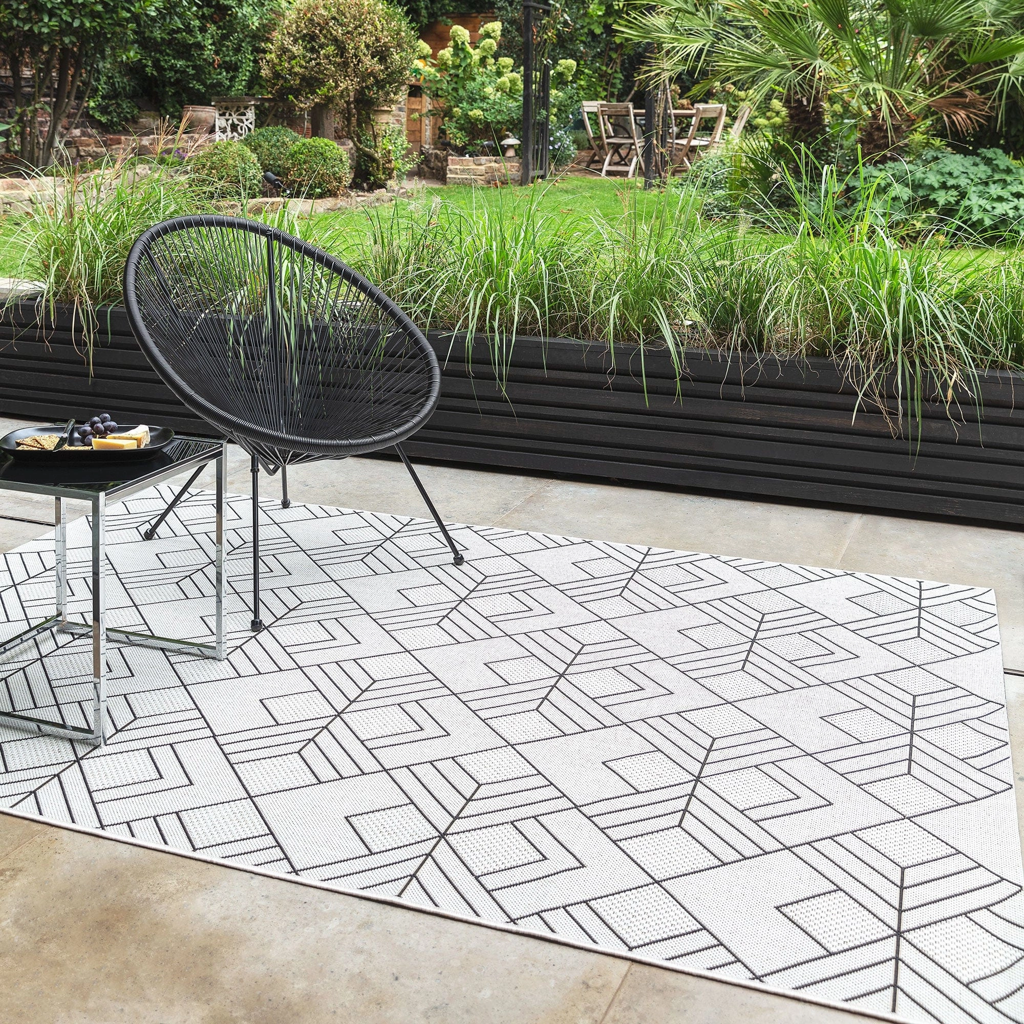 Deco Ivory - Patio Rug PAT16
