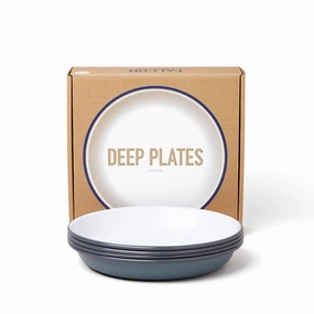 Deep Plates (Set of 4) durable outdoor garden light fixtures