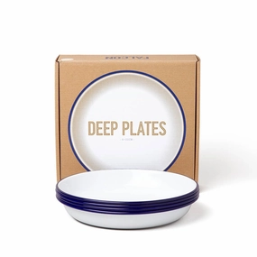 Deep Plates (Set of 4) durable outdoor garden light fixtures