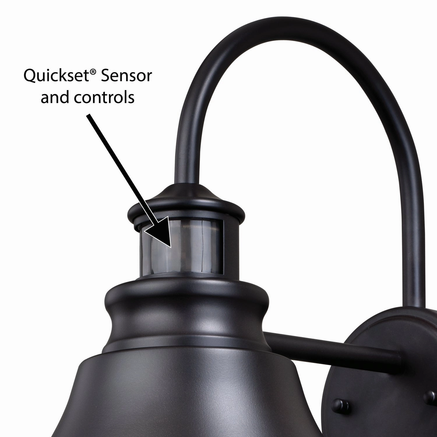 Delano One Light Motion Sensor Outdoor Wall Light Oil Burnished Bronze and Light Gold