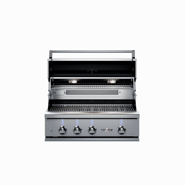 Delta Heat 32-Inch Built-In Gas Grill with Rotisserie DHBQ32R-D professional outdoor BBQ grill set