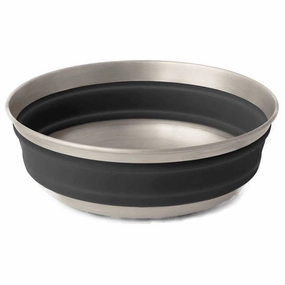 Detour Stainless Steel Collapsible Bowl durable outdoor garden light fixtures
