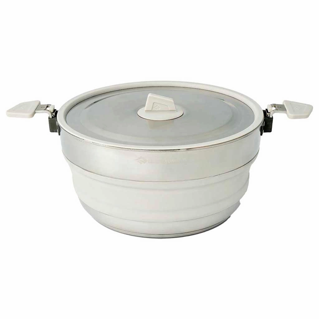 Detour Stainless Steel Collapsible Pot 5L durable outdoor garden light fixtures