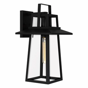 Devonport One Light Outdoor Wall Mount Matte BlackOutdoor wall sconces with motion sensor