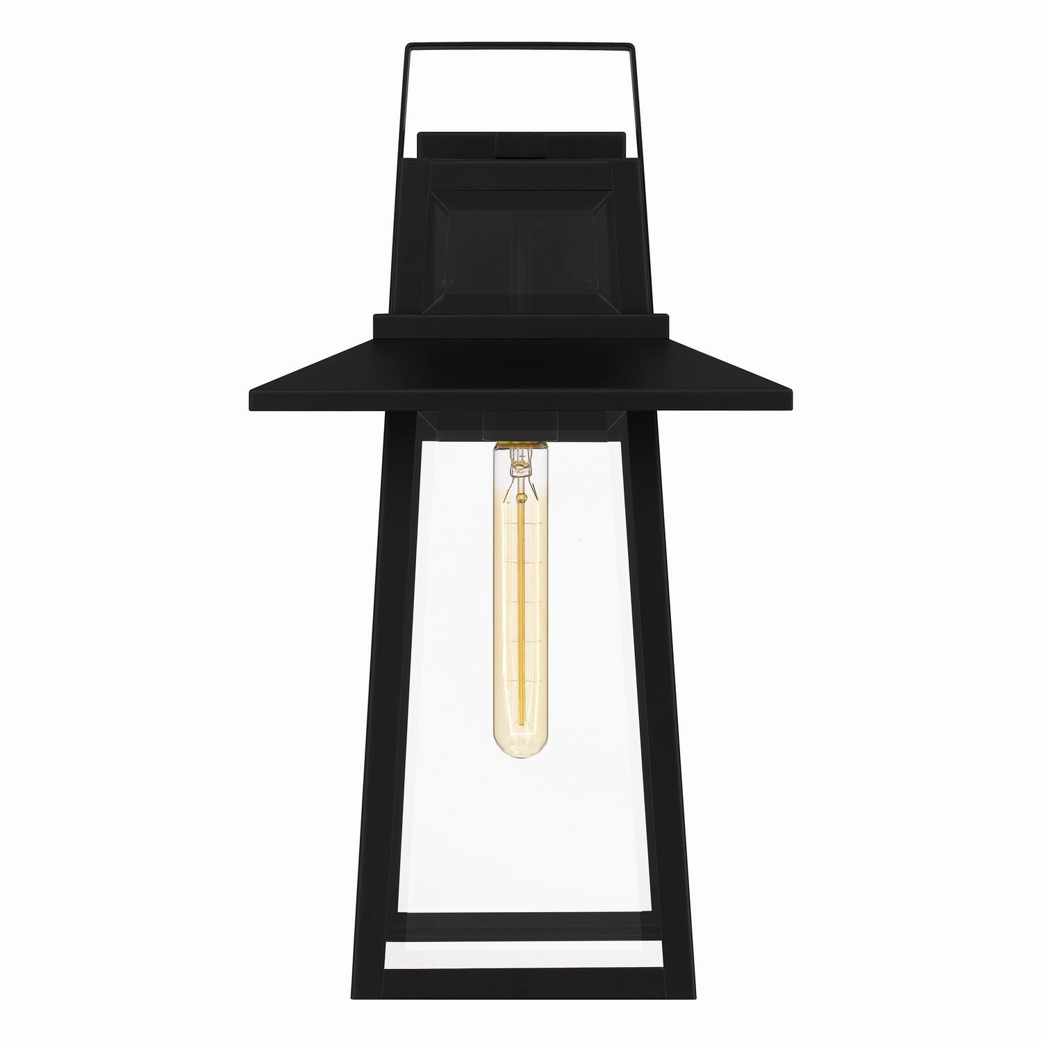 Devonport One Light Outdoor Wall Mount Matte Black