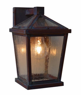 Devonshire One Light Wall Mount Raw CopperOutdoor wall sconces with motion sensor